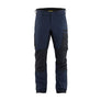 4-way-stretch service Work Trousers - Dark navy/Black - 30R