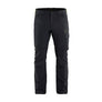 4-way-stretch service Work Trousers - Black/Hi-vis yellow - 30R