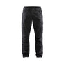 Service Work Trousers Denim stretch - Black/Black - 30R