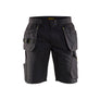 Service shorts with tool pockets - Black/Hi-vis yellow - 30R