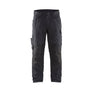 Service Work Trousers with Stretch - Black/Dark grey - 30R
