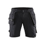 Craftsman shorts 4-way stretch - Black/Dark grey - 30R