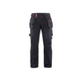 Craftsman Work Trousers 4-way stretch - Black/Red - 30R