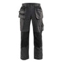 Lightweight Craftsman Work Trousers - Dark grey/black - 30R