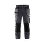 Craftsman Work Trousers - Mid grey/Black - 30R