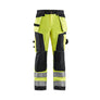 Hi-Vis craftsman Work Trousers - Hi-vis yellow/Black - 30R