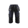 Stretchy pirate Work Trousers - Dark navy/Black - 30S