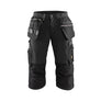 Stretchy pirate Work Trousers - Black - 30S