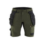 Craftsman shorts 4-way stretch - Forest Night/Black - 30R