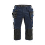 Craftsman pirate shorts stretch - Dark navy blue - 30R
