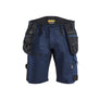 STRIKER Craftsman Shorts with stretch - Dark navy/Black - 30R