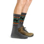 Mens Merino Wool Boot Midweight Seamless Patterned Hiking Socks