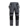 Craftsman Work Trousers stretch X1900 - Mid grey/Black - 30R