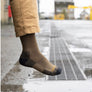 Mens Merino Wool Boot Midweight Rib-knit Durable Work Socks