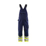 Hi-Vis Bib overall - Navy blue/Hi-vis yellow - 30R