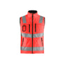 Hi-Vis Softshell vest - Red hi-vis - 4XL