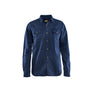 Twill shirt - Navy blue - 4XL