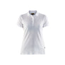 Women's Polo Shirt - White - L