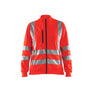 Women's Hi-Vis sweatshirt - Red hi-vis - L