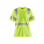Women's UV-protected Hi-Vis T-shirt - Hi-vis yellow - L