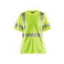 Women's UV-protected Hi-Vis T-shirt - Hi-vis yellow - L