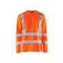 Hi-Vis UV Long Sleeved T-shirt - Orange - 4XL