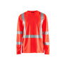Hi-Vis UV long sleeved T-shirt - Red hi-vis - 4XL