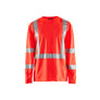 Hi-Vis UV long sleeved T-shirt - Red hi-vis - 4XL