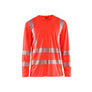 Hi-Vis UV Long sleeved T-shirt - Red hi-vis - 4XL
