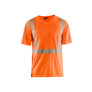 Hi-Vis UV-protected T-shirt - Orange - 4XL