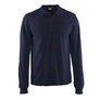 Polo shirt long sleeved - Navy blue - 4XL