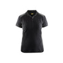 Women's Polo Shirt - Black/Grey - L