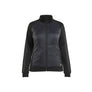Women's Hybrid Sweatshirt - Black/Dark grey - L