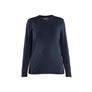 Women's UV-protected Long-sleeved Function T-shirt - Dark navy blue - L