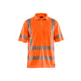 UV-protected Hi-Vis Polo shirt - Orange - 4XL