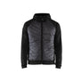 Hybrid sweater - Black/Dark grey - 4XL