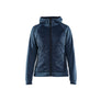 Women's hybrid Sweater - Numb Blue/Dark Navy - L