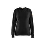 Women’' Flame-Resistant T-Shirt Long Sleeve - Black - L
