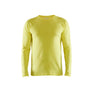 T-shirt long sleeved - Hi-vis yellow - 4XL