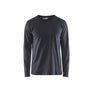 T-shirt long sleeved - Dark grey - 4XL
