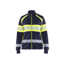 Women’s Hi-Vis Sweatshirt - Navy blue/Hi-vis yellow - L