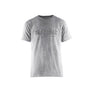 T-shirt 3D - Grey melange - 4XL