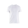 T-shirt slim fit - White - 4XL