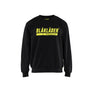 Sweatshirt - Black/Hi-vis yellow - 4XL
