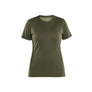 Women's Merino Wool T-shirt - Forest Night - L