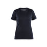 Women's Merino Wool T-shirt - Dark navy blue - L