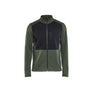 Sweatshirt Full zip - Autumn green/Black - 4XL