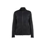 Women's sweatshirt full zip - Black - L