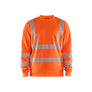 Hi-Vis Sweatshirt - Orange - 4XL