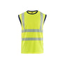 Hi-Vis Tank top - Hi-vis yellow/navy blue - 4XL5XL